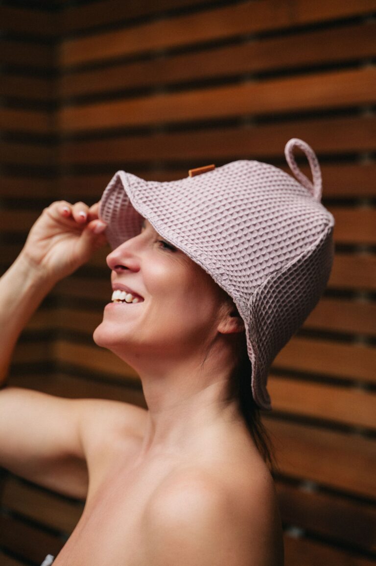 czapka sauna
